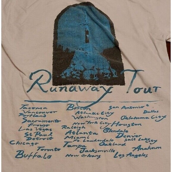 2019 Post Malone Runaway Tour White Longsleeve Size Small - Picture 7 of 7